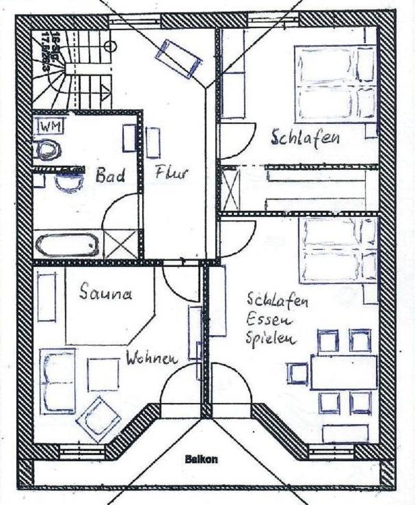 Fewo Hohen Neuendorf Bei Berlin Mit Sauna Und Fuss-Spa Esterno foto